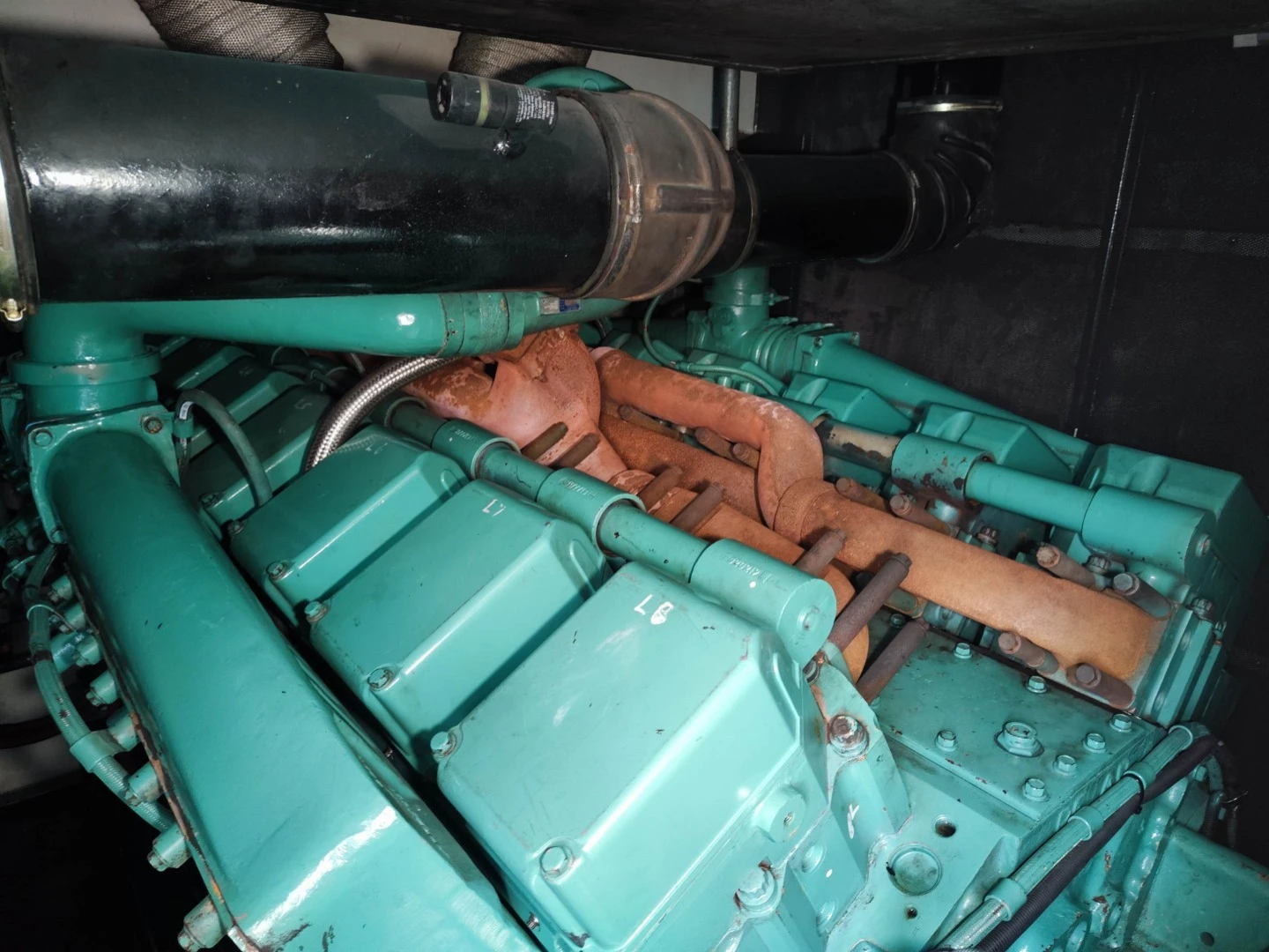 USED 1250KVA CUMMINS KTA50-G3 GENSET @ 14CU1250