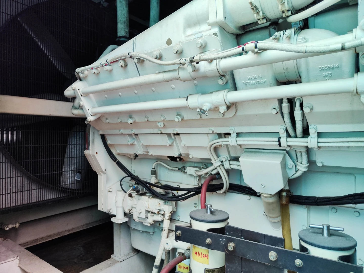 USED 1250KVA CUMMINS KTA50-G3 GENSET @ 7CU1250