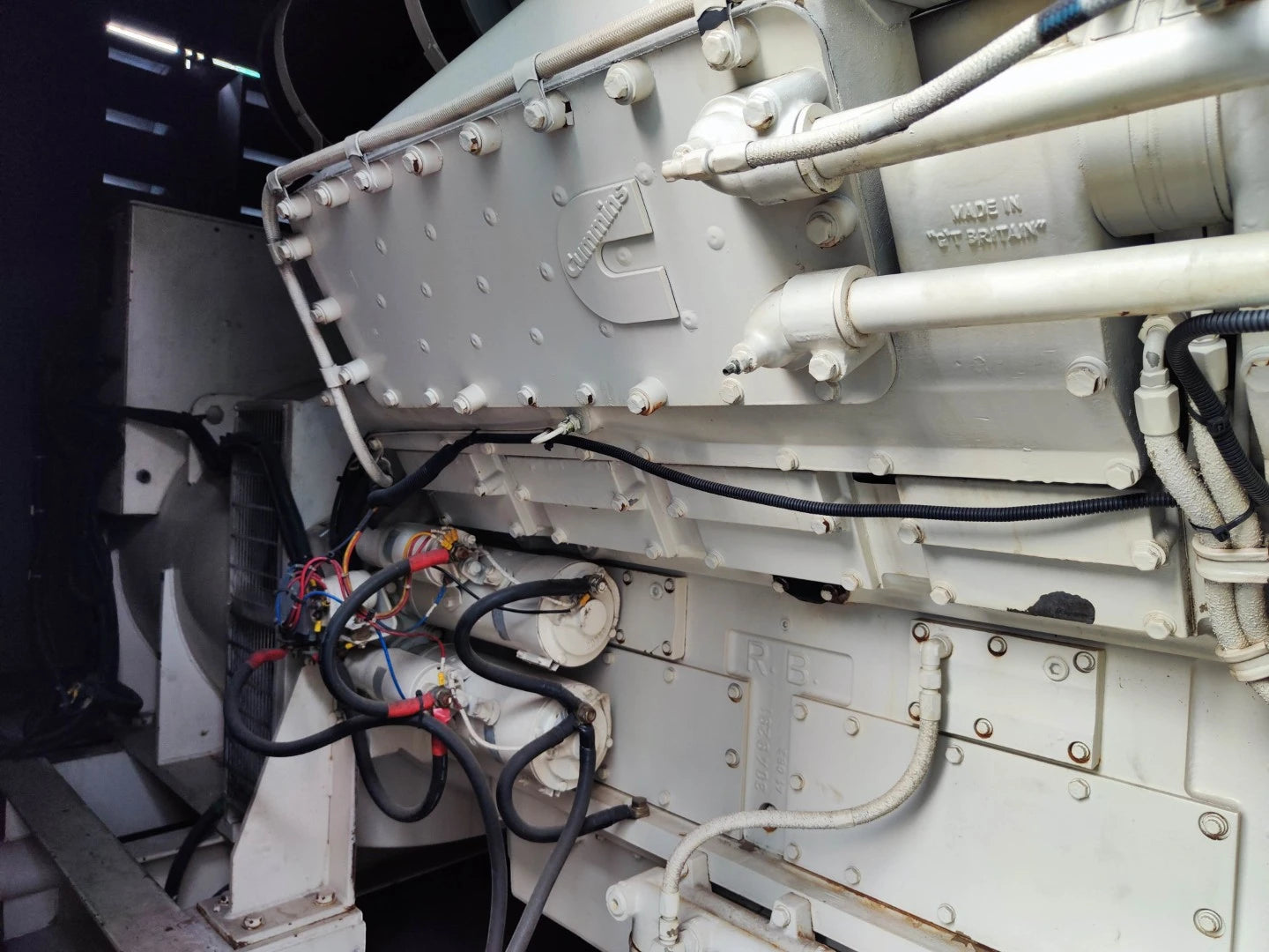USED 1250KVA CUMMINS KTA50-G3 GENSET @ 7CU1250