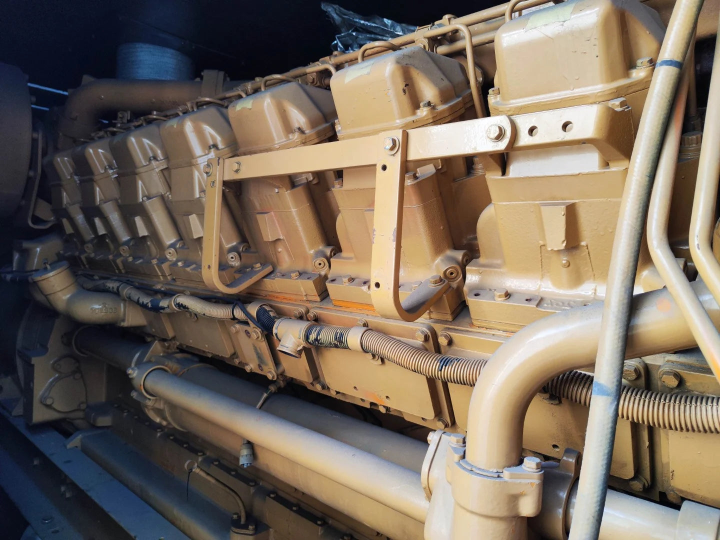 USED 1500KVA CATERPILLAR 3516 GENSET @ 10CA1500