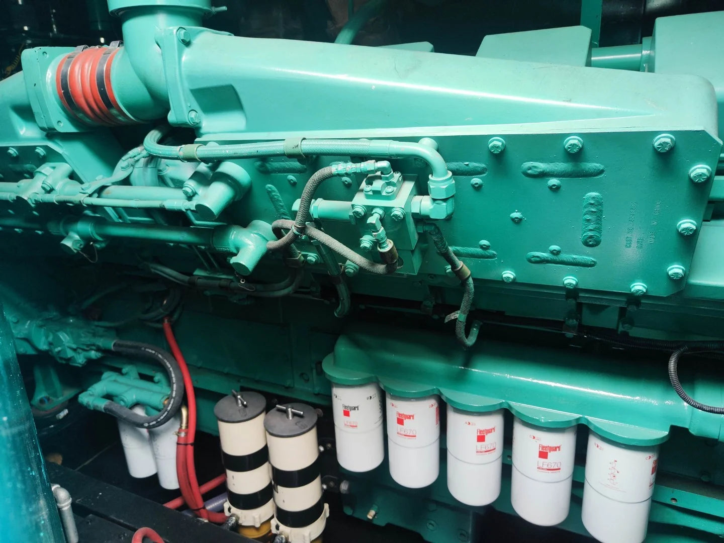 USED 1500KVA CUMMINS KTA50-G8 GENSET @ 15CU1500