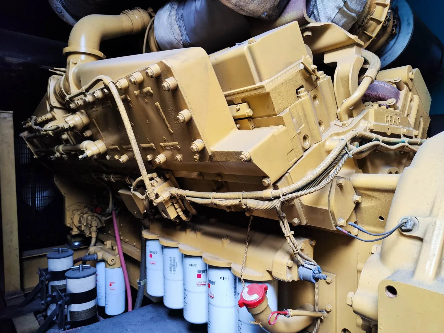 USED 1500KVA CUMMINS KTTA50-G2 GENSET @ 16CU1500