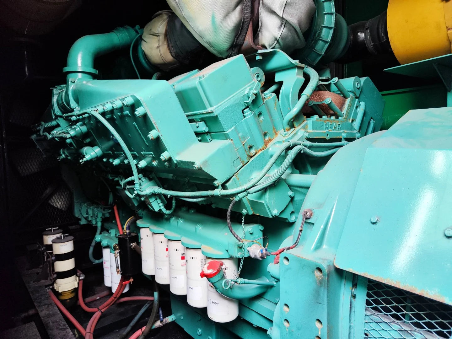 USED 1500KVA CUMMINS KTTA50-G2 GENSET @ 21CU1500