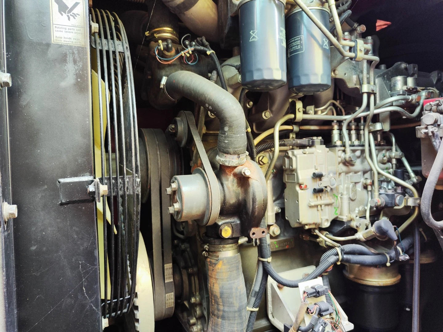 USED 200KVA MITSUBISHI 6D24-TLE2B GENSET @ 16MI200
