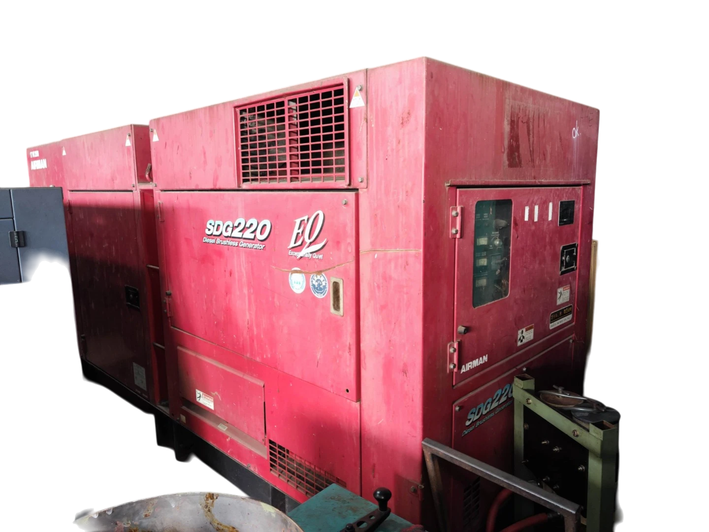 USED 200KVA MITSUBISHI 6D24-TLE2B GENSET @ 17MI200
