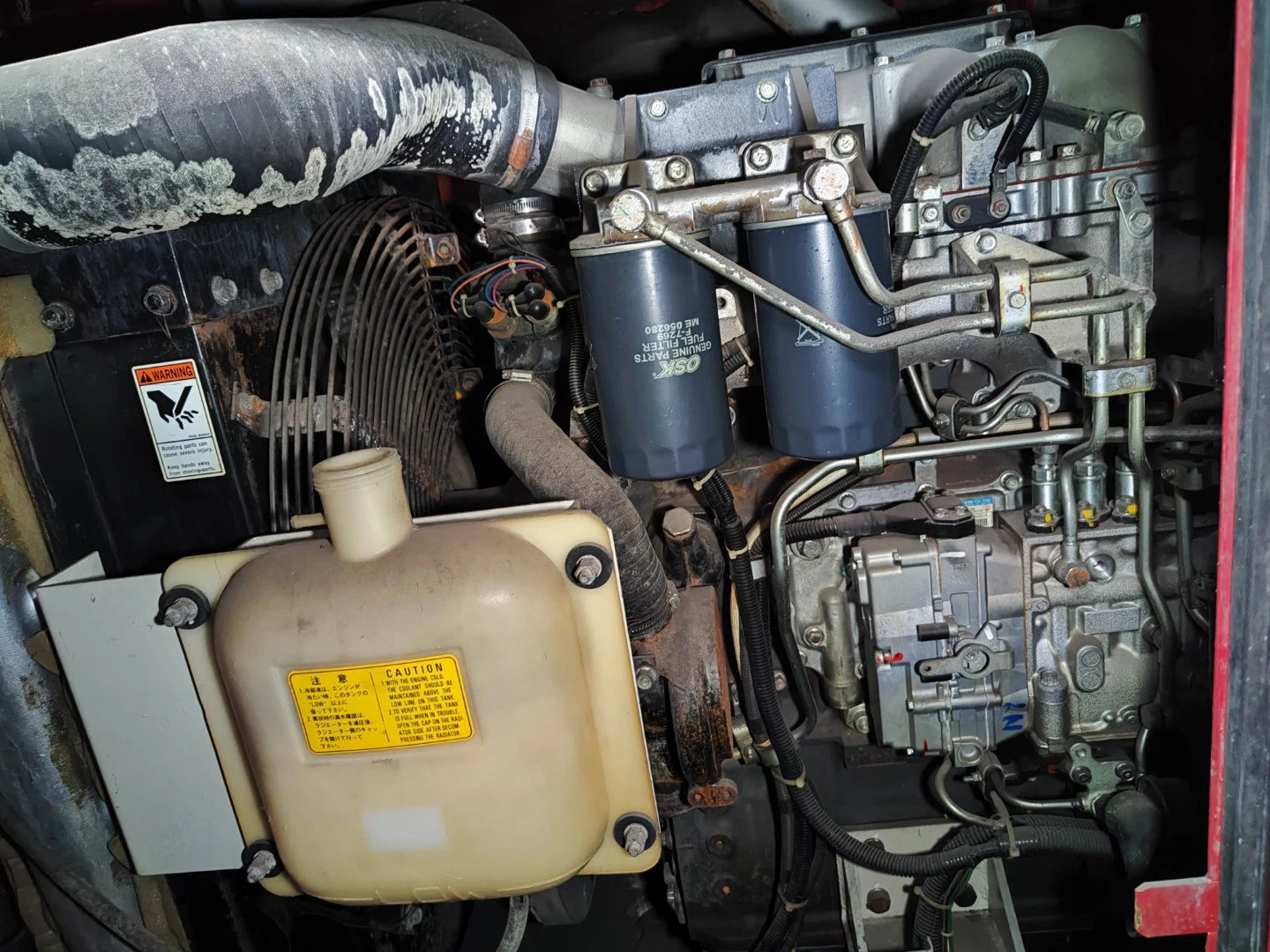 USED 200KVA MITSUBISHI 6D24-TLE2B GENSET @ 17MI200