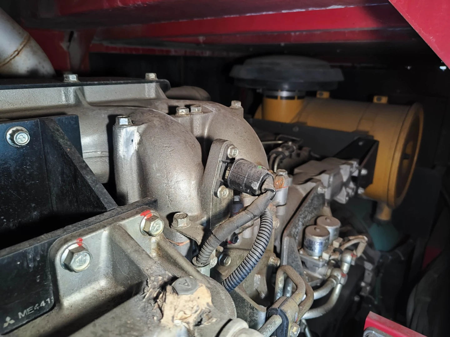 USED 200KVA MITSUBISHI 6D24-TLE2B GENSET @ 7MI200