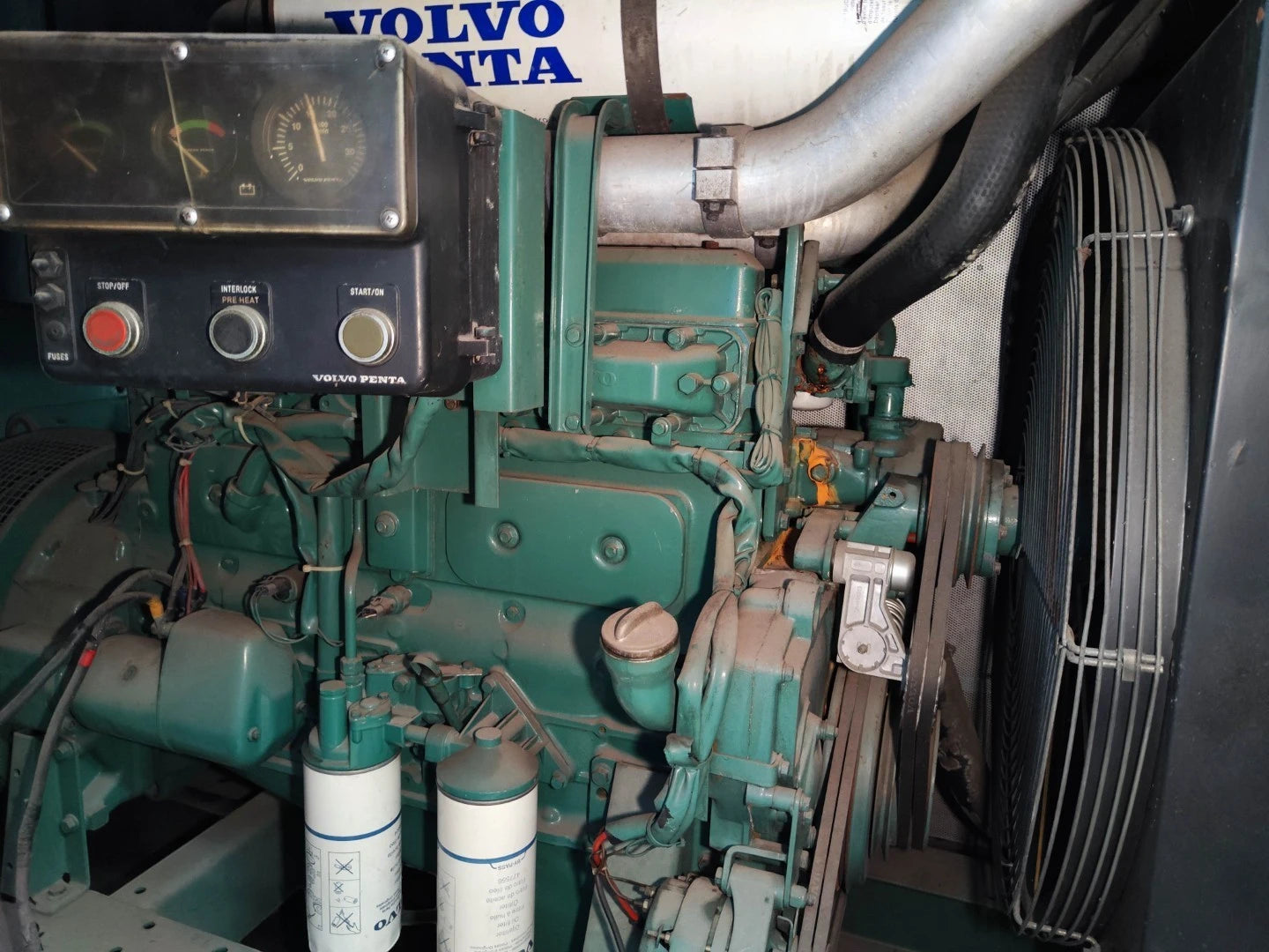 USED 200KVA VOLVO TAD730G GENSET @ 5VO200