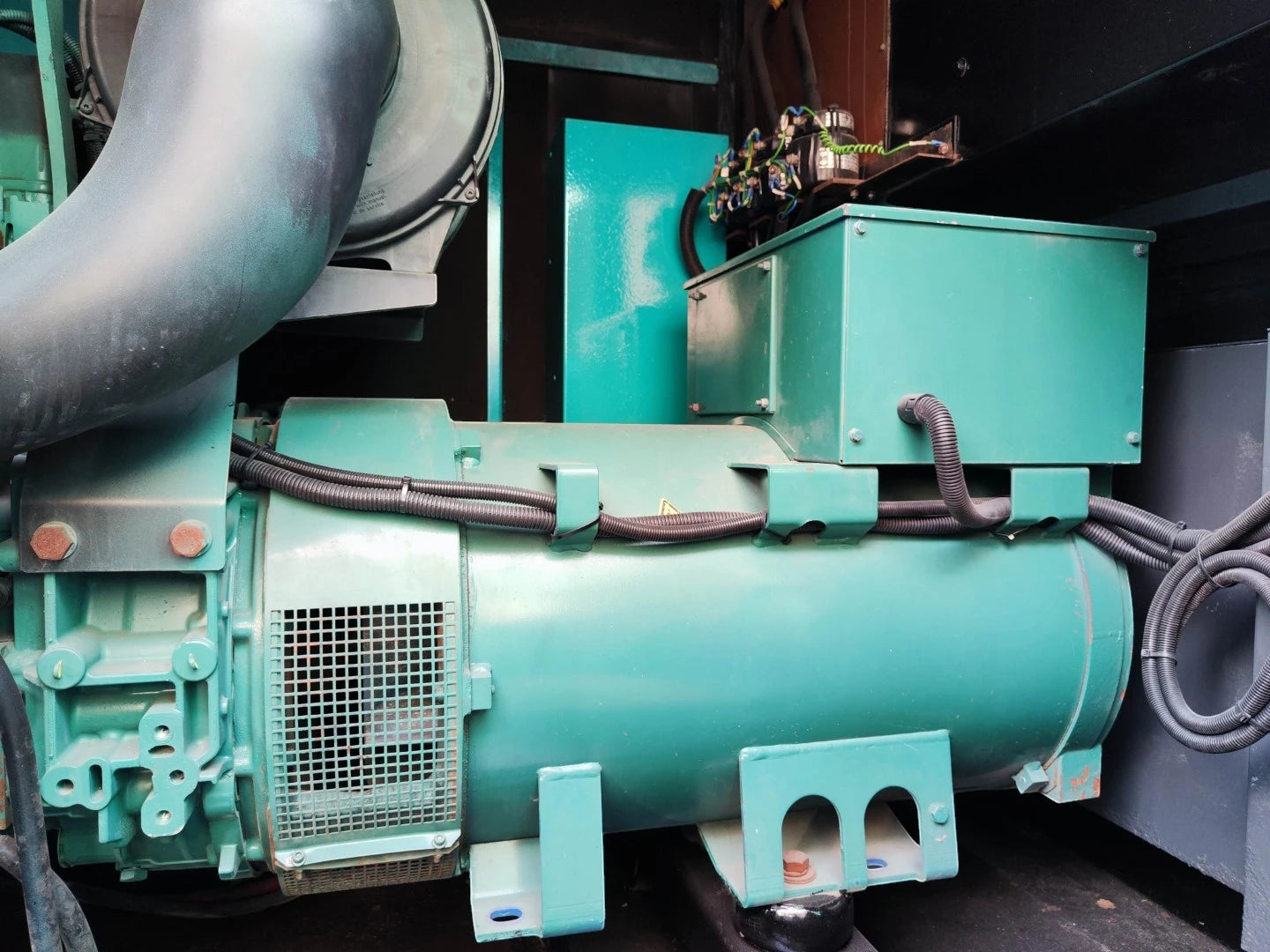 USED 200KVA VOLVO TAD734GE GENSET @ 6VO200
