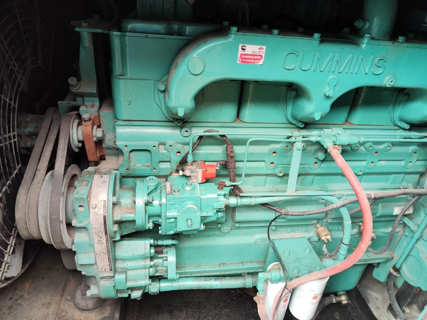 USED 250KVA CUMMINS NT855-GA GENSET @ 11CU250