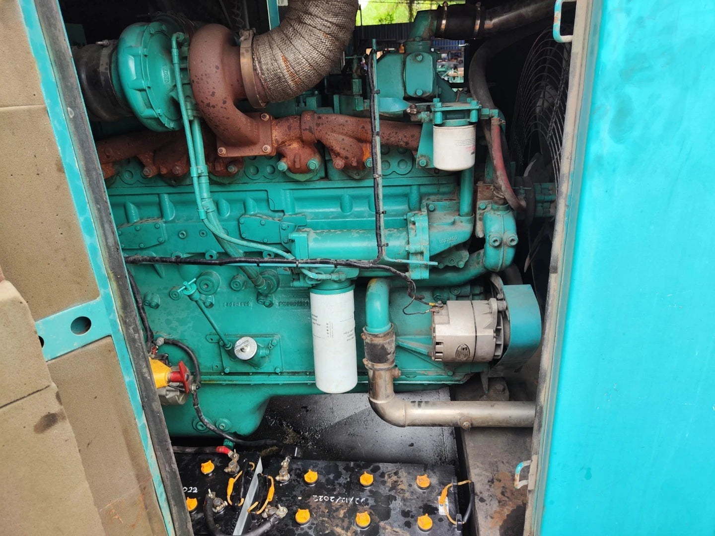 USED 250KVA CUMMINS NT855-GA GENSET @ 11CU250