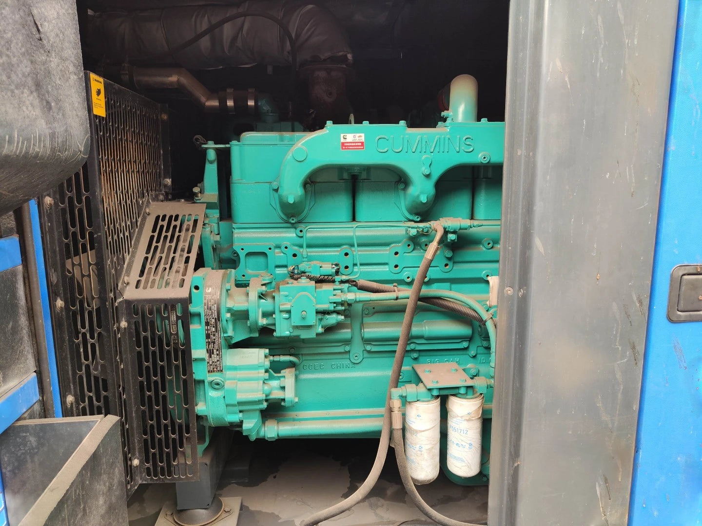USED 250KVA CUMMINS NT855-GA GENSET @ 13CU250