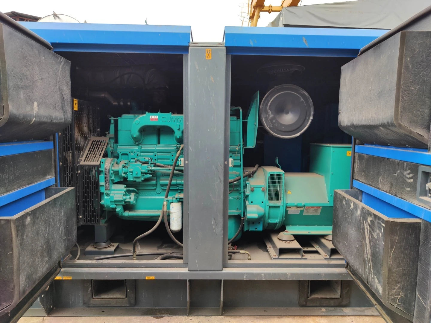 USED 250KVA CUMMINS NT855-GA GENSET @ 13CU250