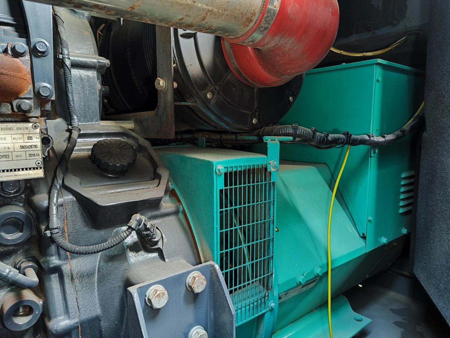 USED 250KVA FPT F2E0685B GENSET @ 8FP250