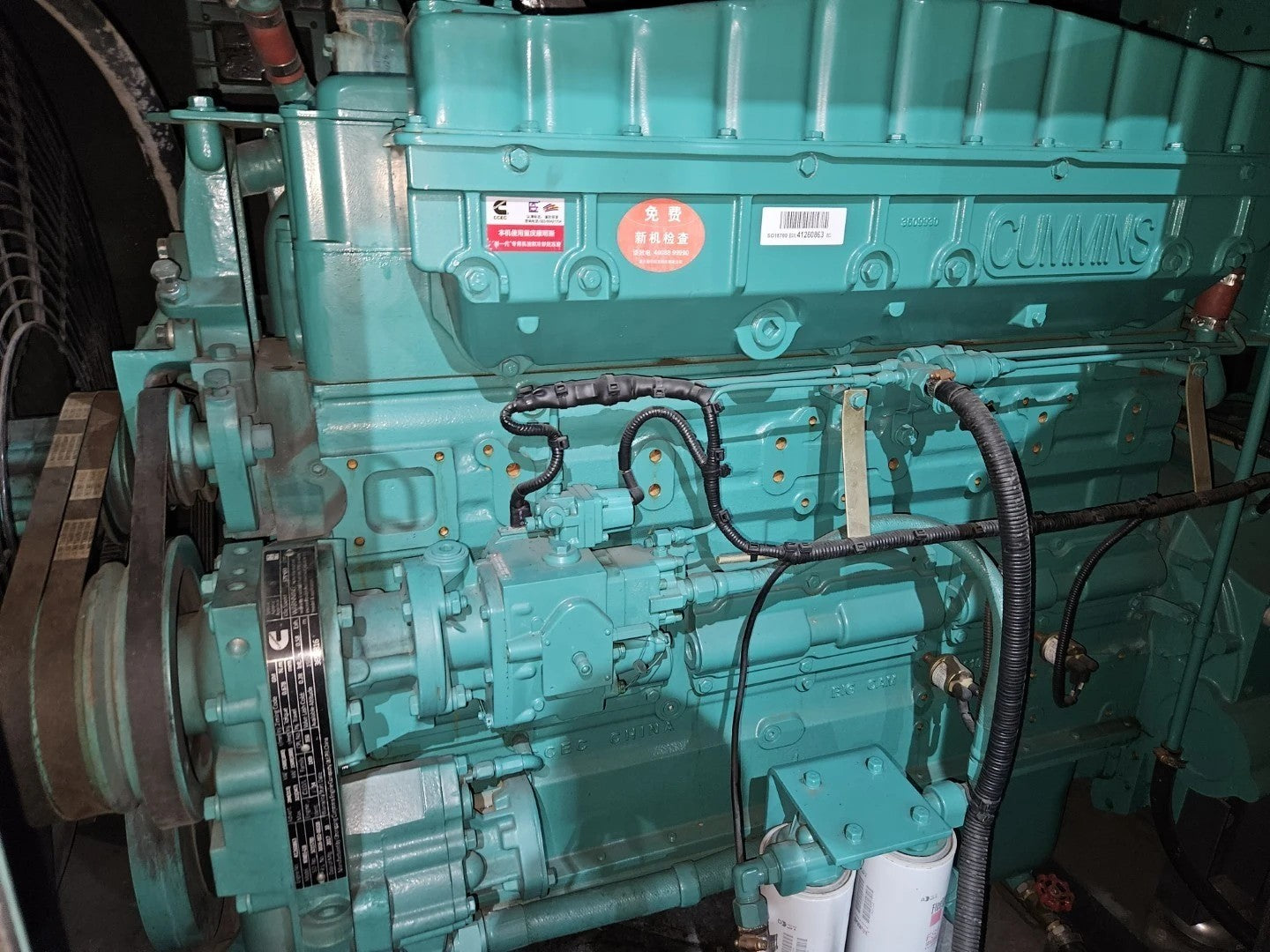 USED 300KVA CUMMINS NTA855-G1B GENSET @ 16CU300