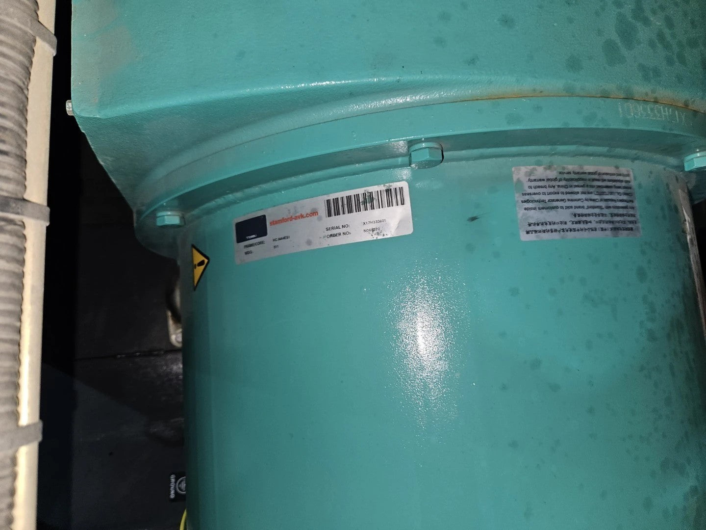 USED 300KVA CUMMINS NTA855-G1B GENSET @ 16CU300