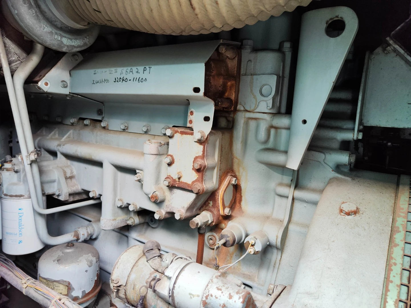 USED 350KVA MITSUBISHI S6A2-PT GENSET @ 9MI350