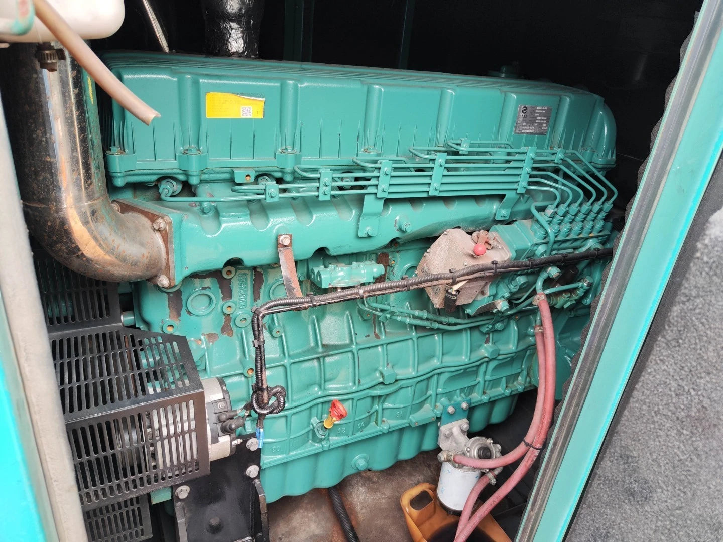 USED 350KVA SDEC 6ETAA11.8-G21 GENSET @ 18SD350