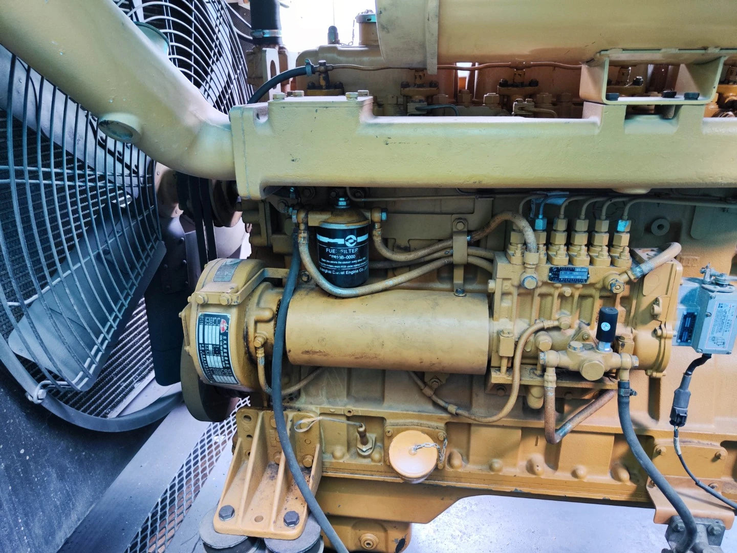 USED 350KVA SDEC G128ZLD11 GENSET @ 11SD350