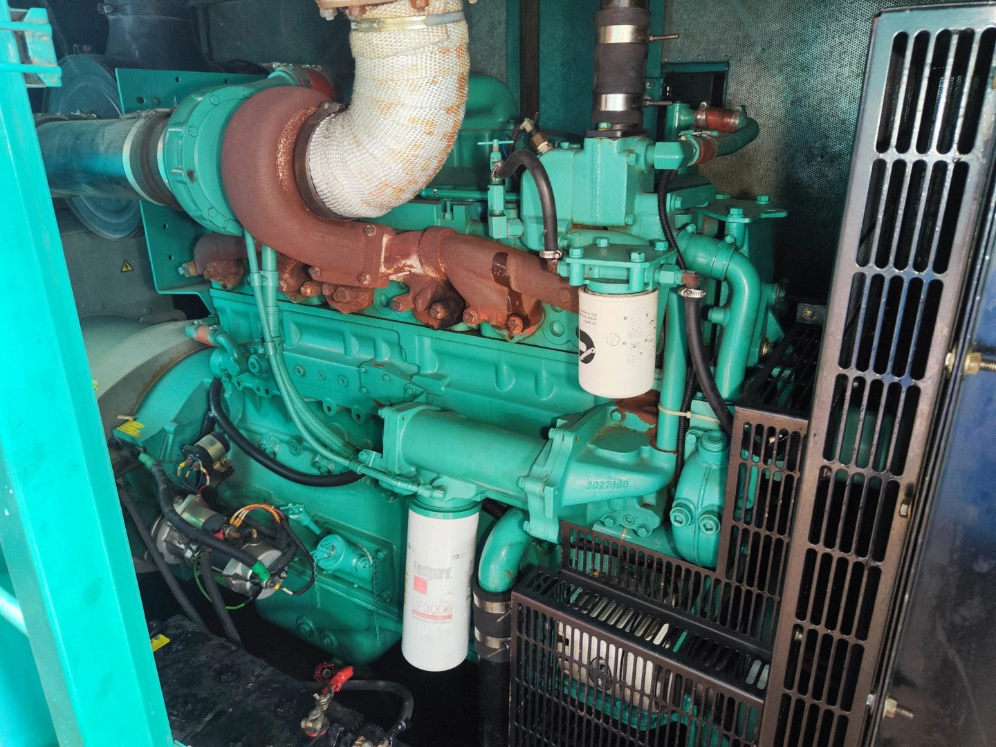 USED 400KVA CUMMINS NTA855-G4 GENSET @ 8CU400