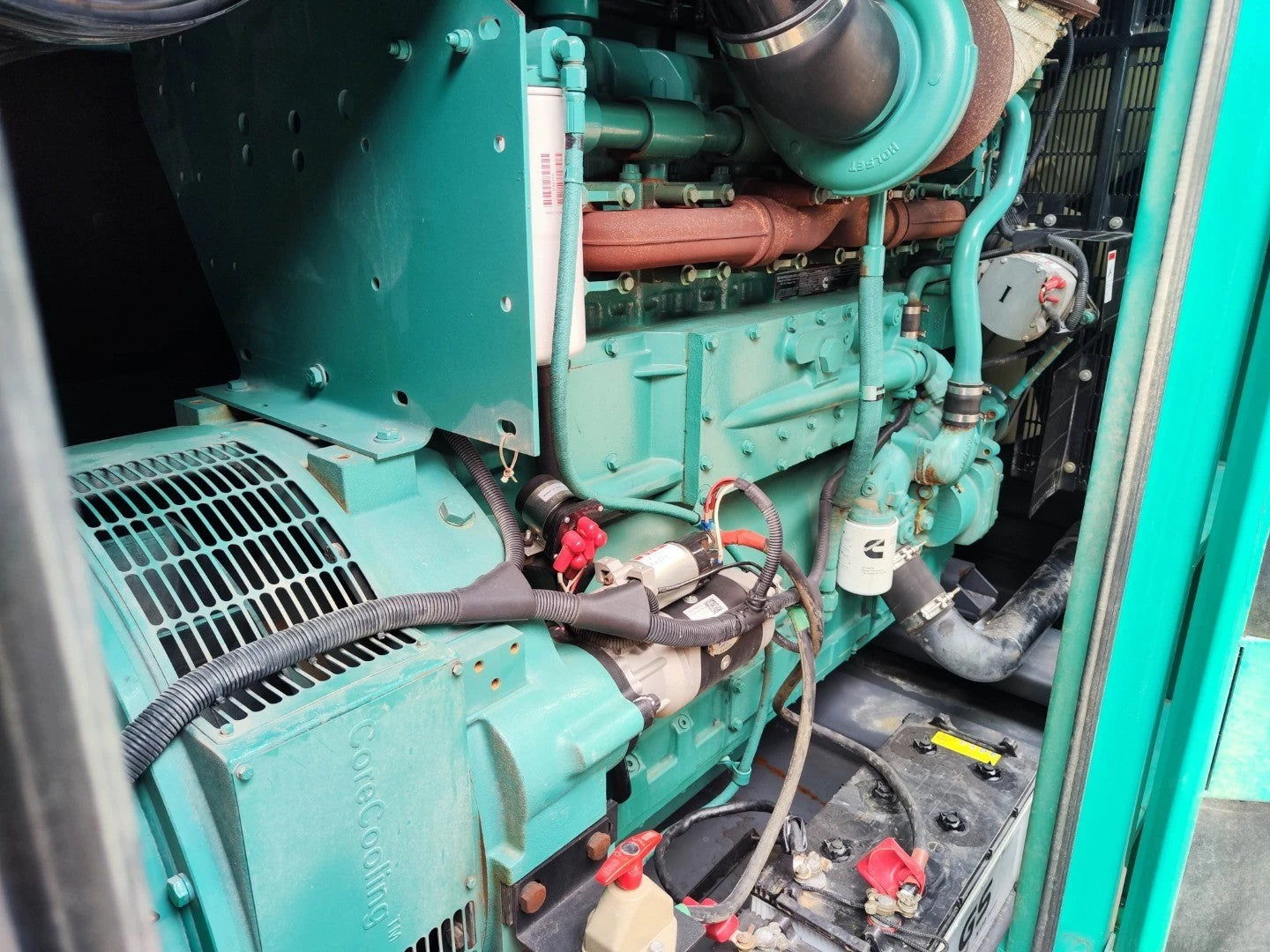 USED 500KVA CUMMINS KTA19-G4 GENSET @ 18CU500