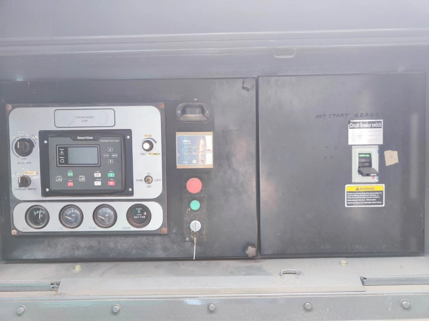 USED 500KVA VOLVO TAD1631GE GENSET @ 27VO500