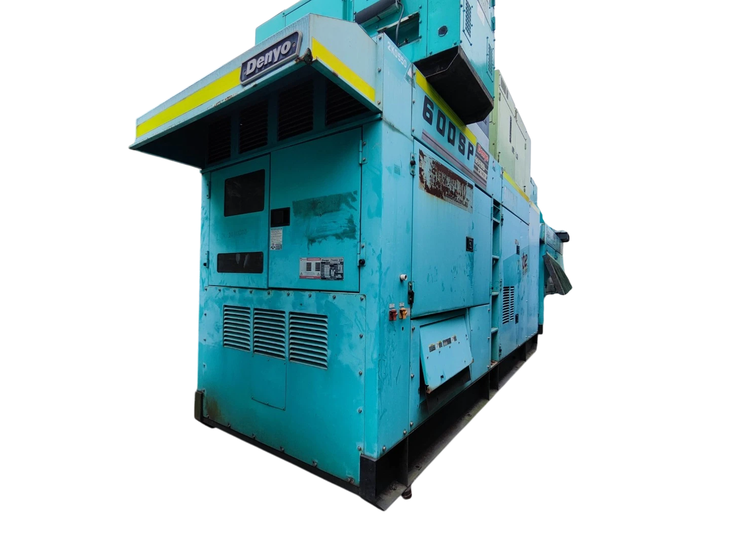 USED 550KVA KOMATSU SA6D170-A-1 GENSET @ 2KO550