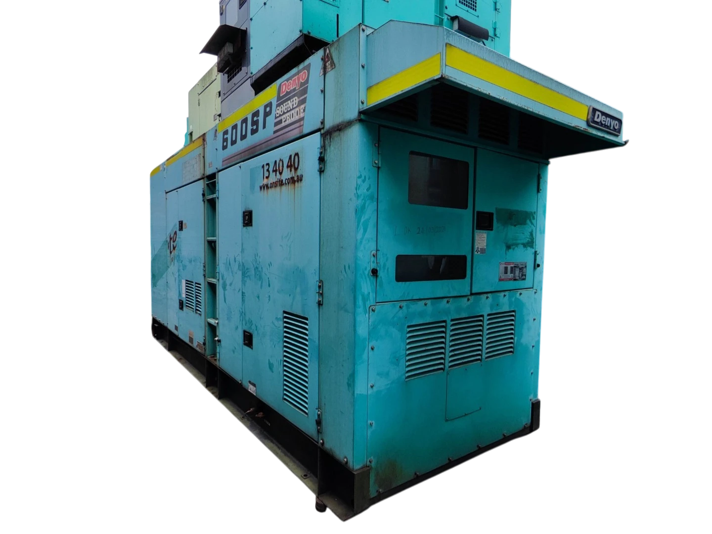 USED 550KVA KOMATSU SA6D170-A-1 GENSET @ 2KO550