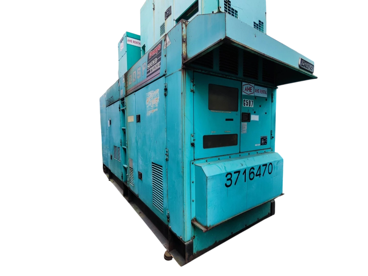 USED 550KVA MITSUBISHI S6R-FTA GENSET @ 3MI550