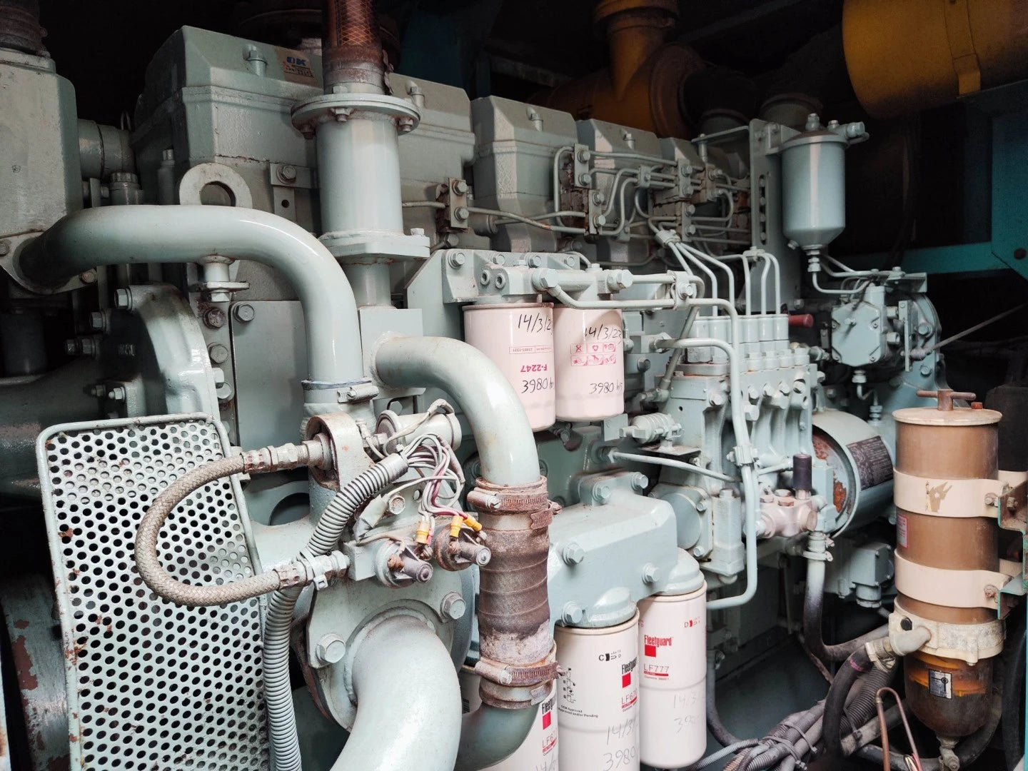 USED 550KVA MITSUBISHI S6R-FTA GENSET @ 3MI550