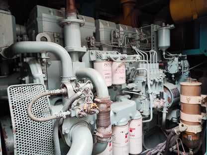 USED 550KVA MITSUBISHI S6R-FTA GENSET @ 3MI550