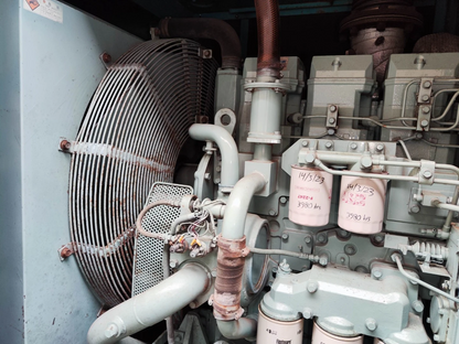 USED 550KVA MITSUBISHI S6R-FTA GENSET @ 3MI550