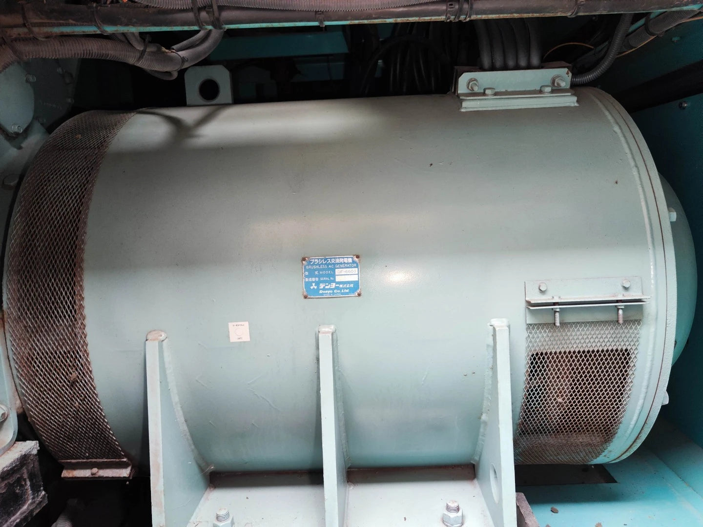 USED 550KVA MITSUBISHI S6R-FTA GENSET @ 3MI550