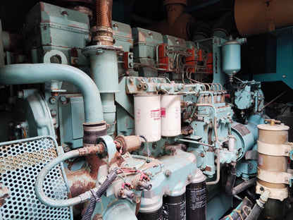 USED 550KVA MITSUBISHI S6R-PTA GENSET @ 1MI550
