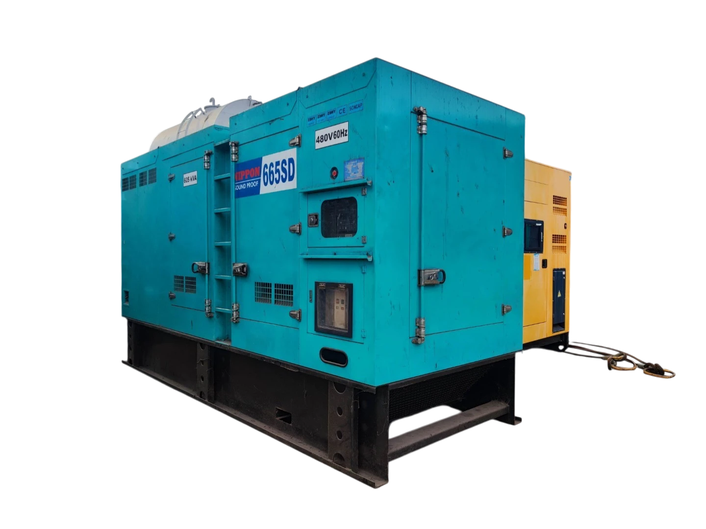 USED 600KVA DEUTZ DDS550 GENSET @ 6DE600