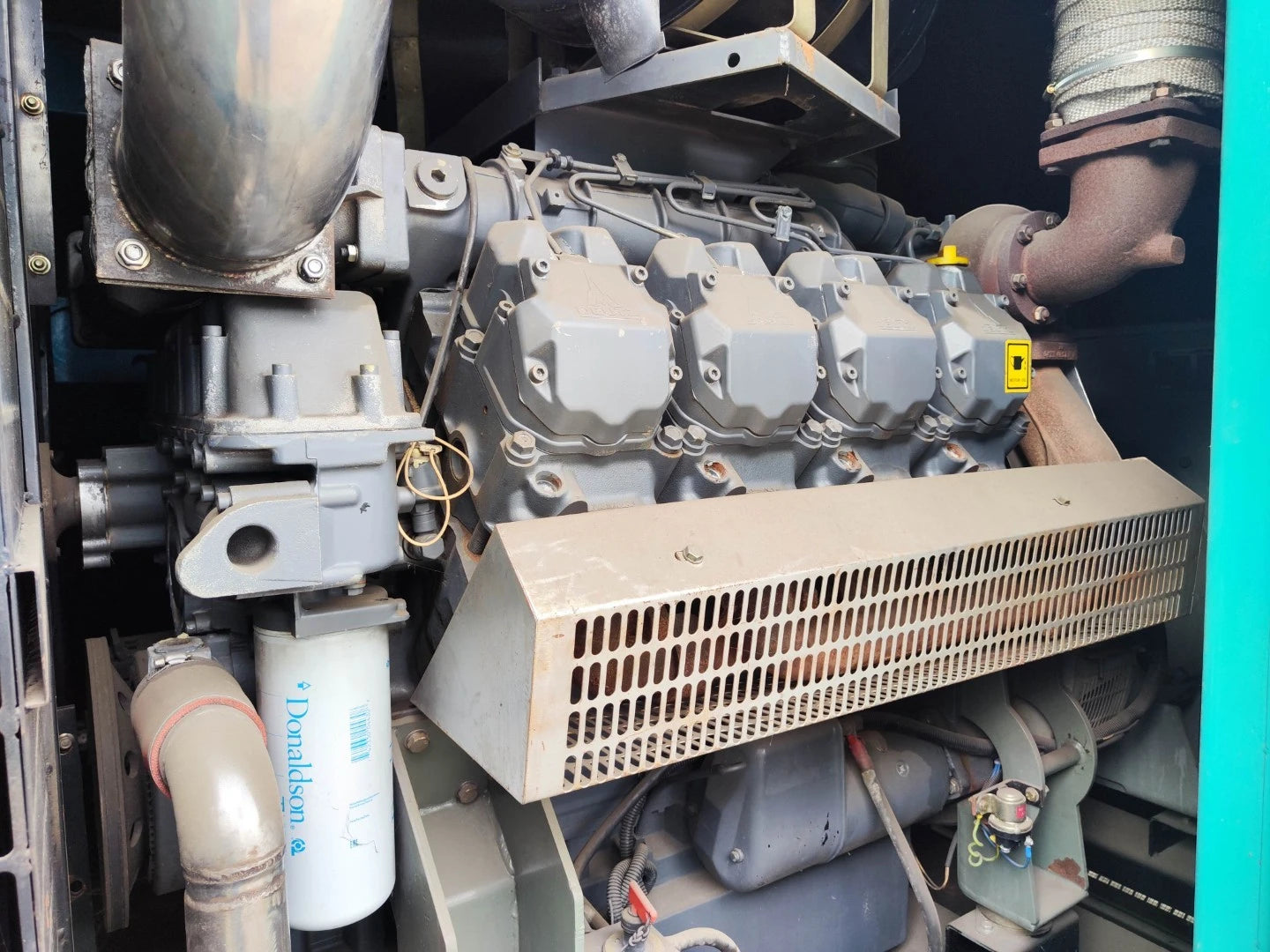 USED 600KVA DEUTZ DDS550 GENSET @ 6DE600