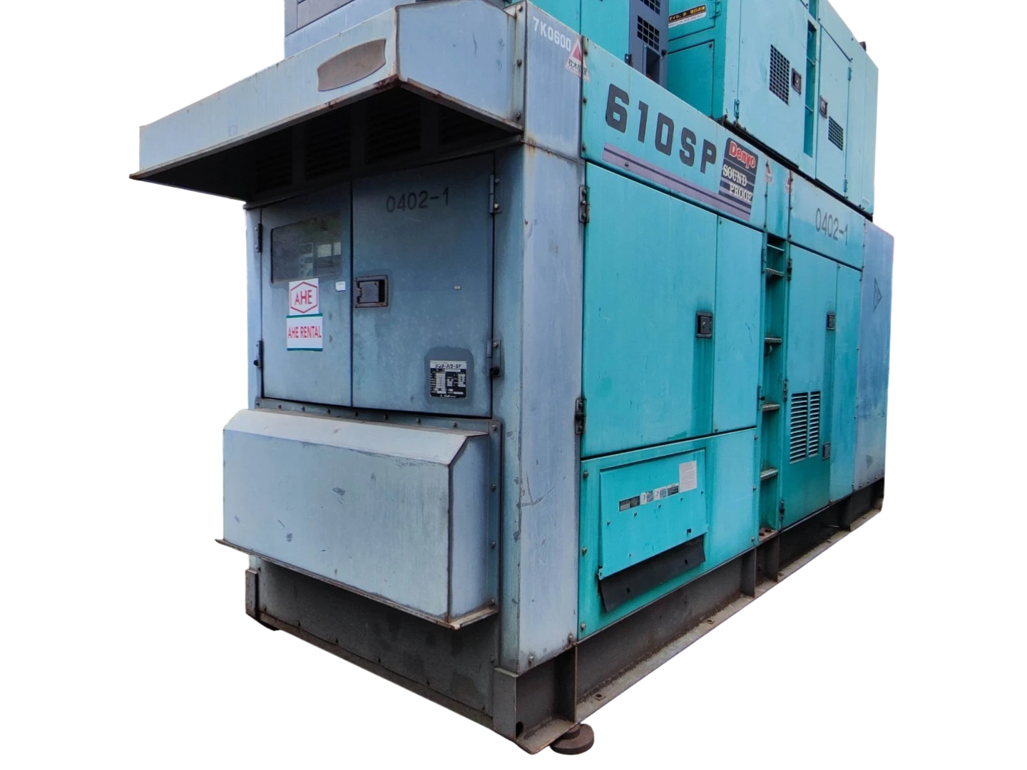 USED 600KVA KOMATSU SA6D170-A-1 GENSET @ 7KO600