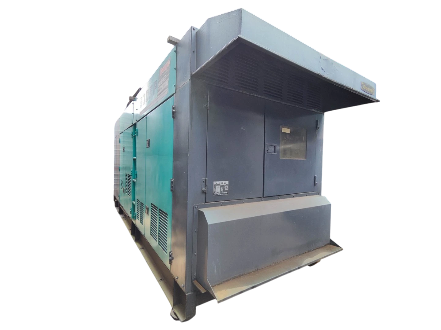 USED 800KVA MITSUBISHI S12A2-PTA GENSET @ 3MI800