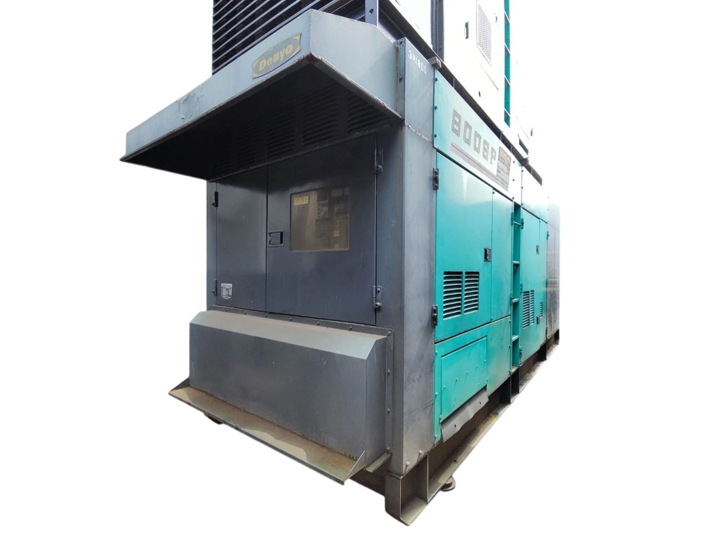 USED 800KVA MITSUBISHI S12A2-PTA GENSET @ 3MI800