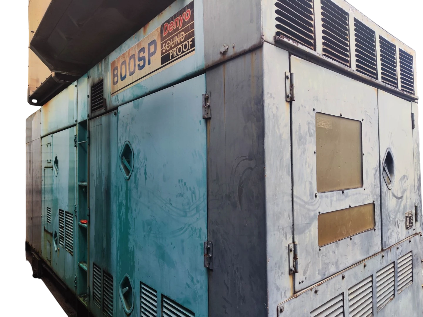 USED 800KVA MITSUBISHI S12A2-PTA GENSET @ 4MI800