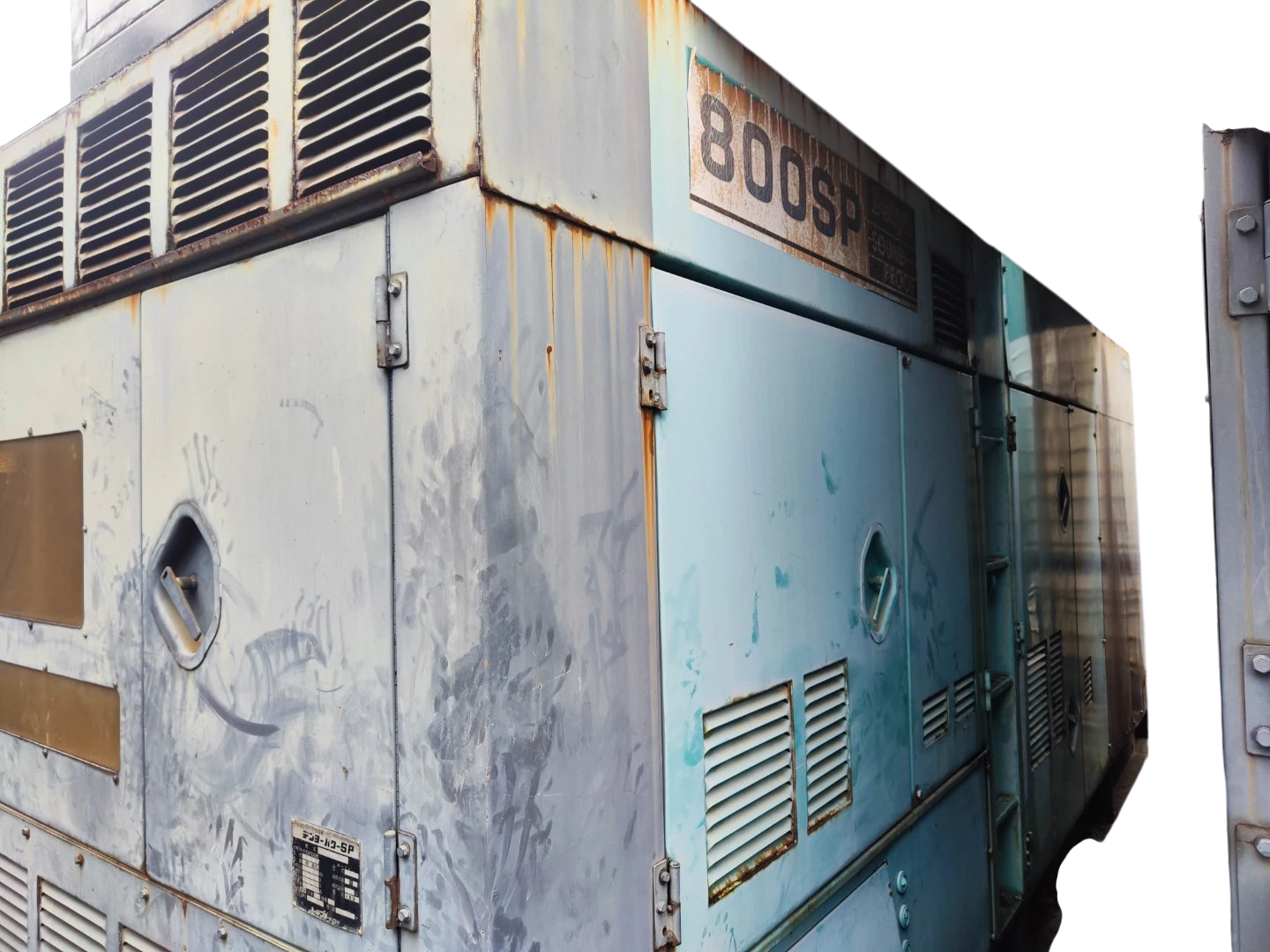 USED 800KVA MITSUBISHI S12A2-PTA GENSET @ 4MI800
