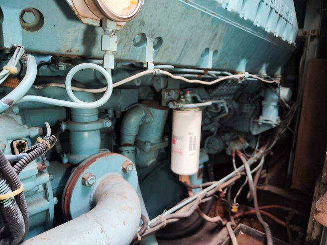 800kVA Mitsubishi S12A2-PTA Generator Set @ 4MI800