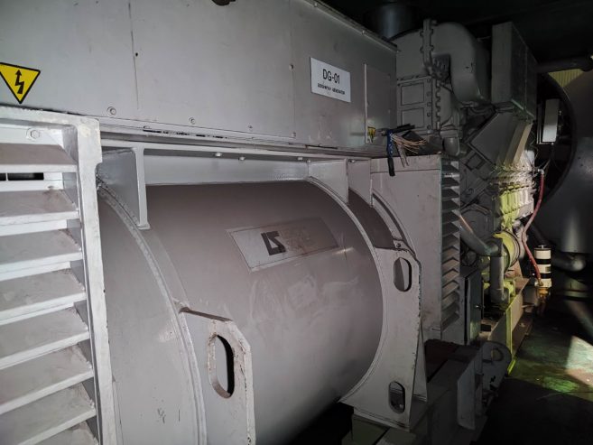 2500kVA Paxman 12VP185 Generator Set @ 1PA2500
