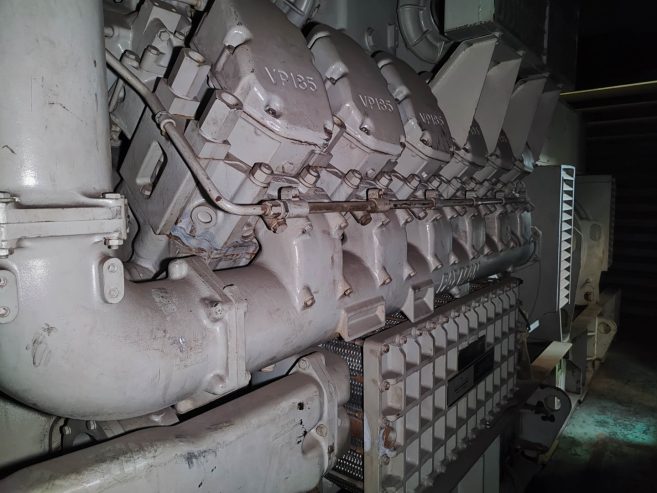 2500kVA Paxman 12VP185 Generator Set @ 1PA2500